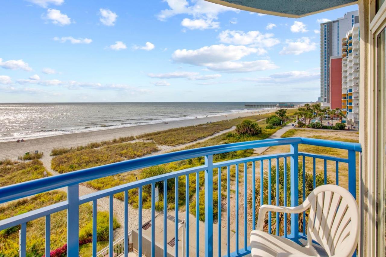 Beachfront Condo W Balcony In Миртъл Бийч Екстериор снимка